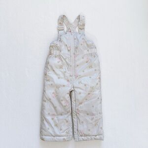 Baby Gap Disney Recycled Snow Bib Overalls Minnie Mouse Toddler Girl 18-24M